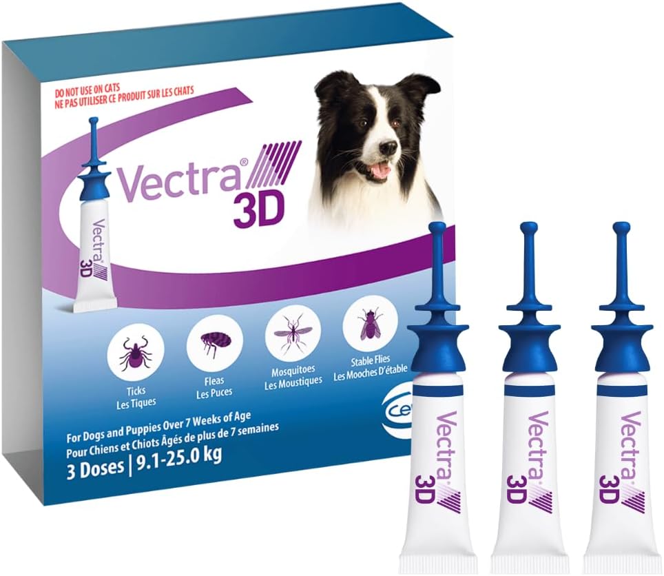 Vectra® 3D for Dogs 9.1kg to 25kg Image 0