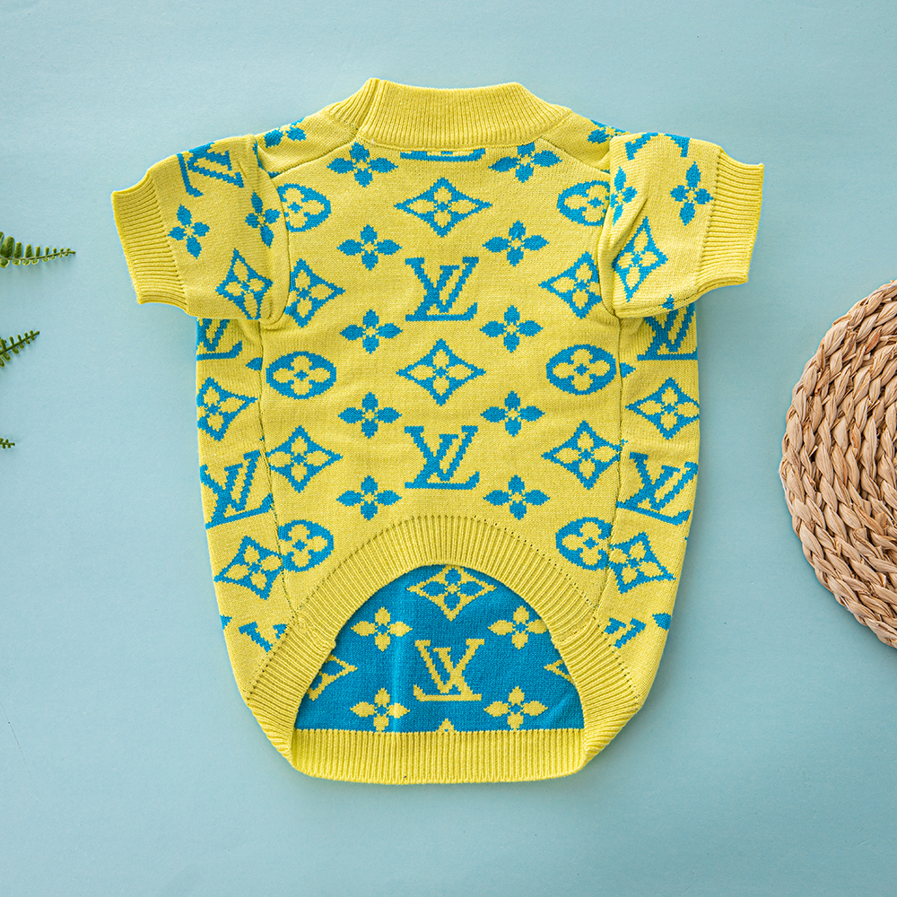 LV Yellow Sweater Image 3
