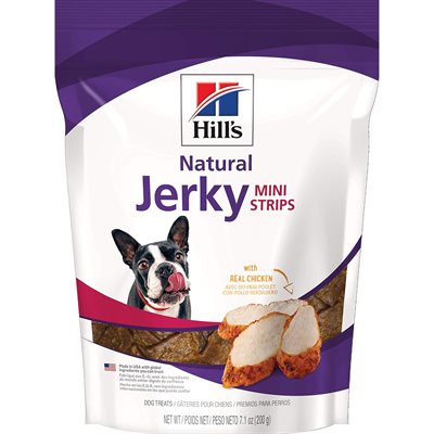Natural Jerky Mini-Strips with Real Chicken Dog Treats Image