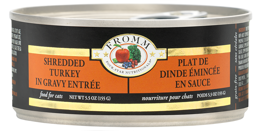 Four Star Nutritionals® Shredded Turkey in Gravy Entrée Image