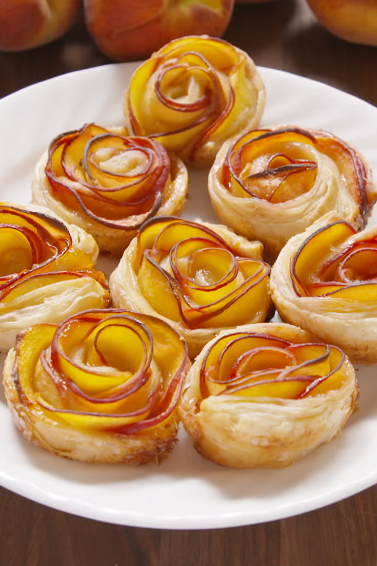 Peach Roses Image