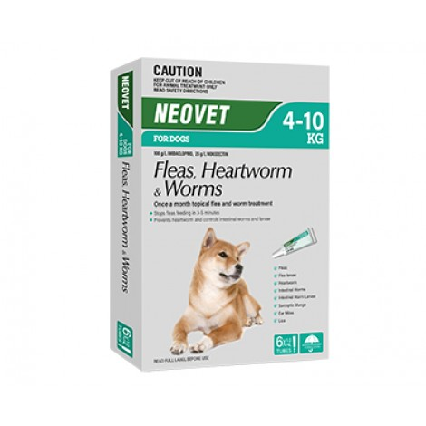 Neovet For Medium Dogs 4-10kg (8.8-22lbs) Teal Image