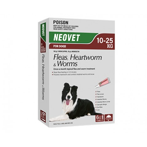 Neovet For Large Dogs 10-25kg (22-55lbs) Red Image