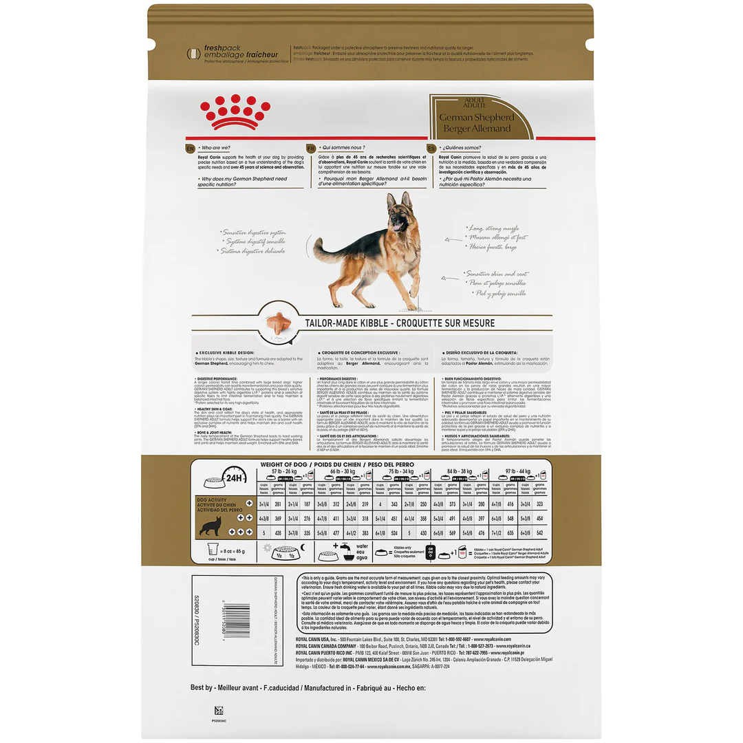 German Shepherd Adult Dog Food Image 1