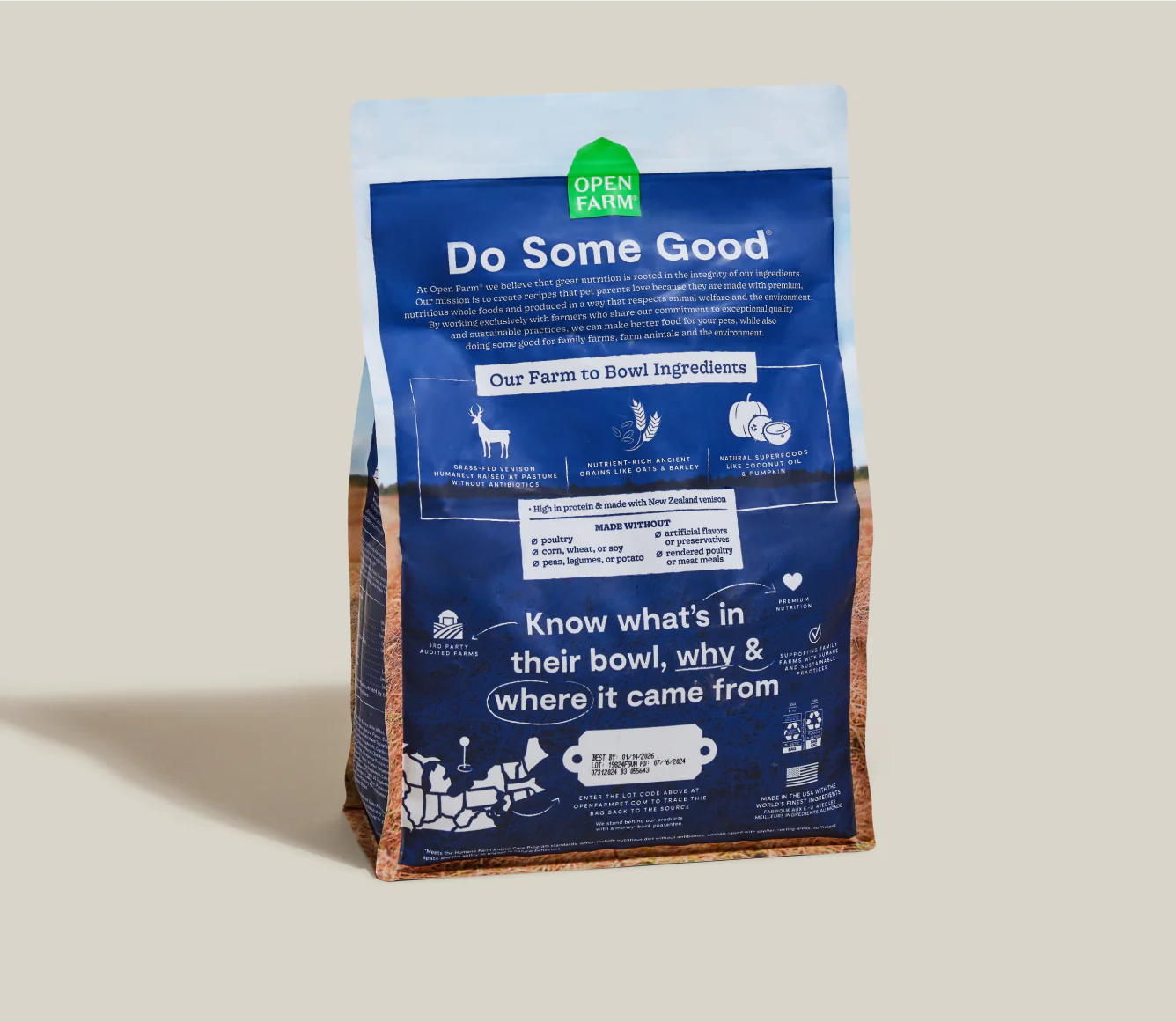 New Zealand Venison & Ancient Grains Recipe Dry Dog Food  Image 3