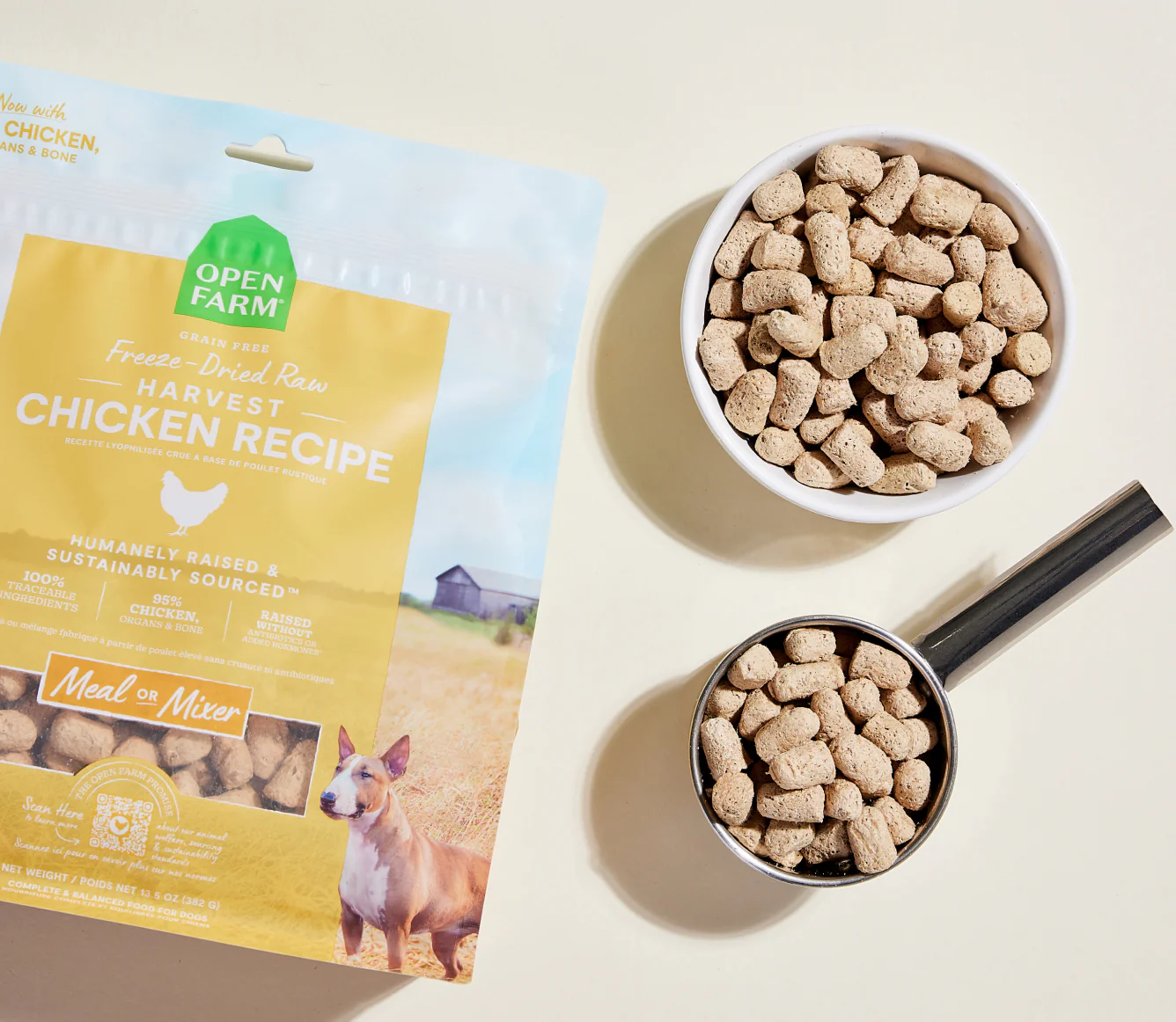 Harvest Chicken Freeze-Dried Raw Dog Food Image 1