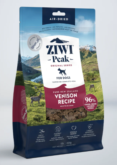 Ziwi Air dried Venison Recipe Image 0