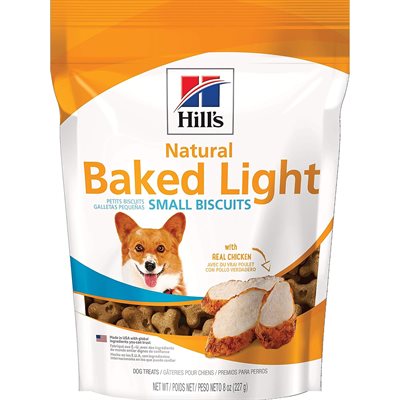 Natural Baked Light Small Dog Biscuits with Real Chicken Image