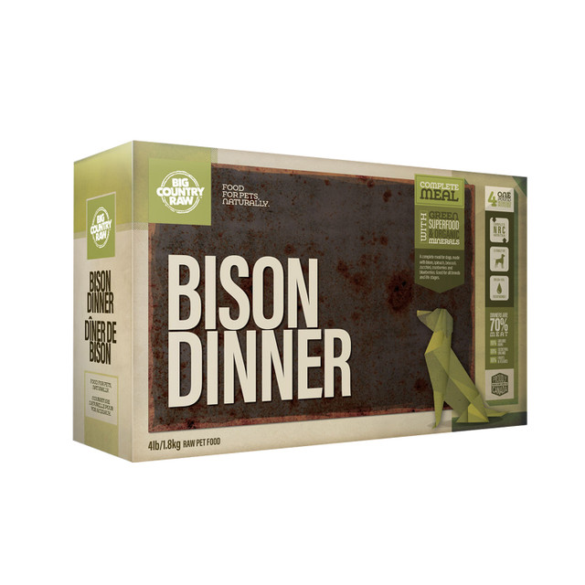 Bison Dinner Carton Image 0