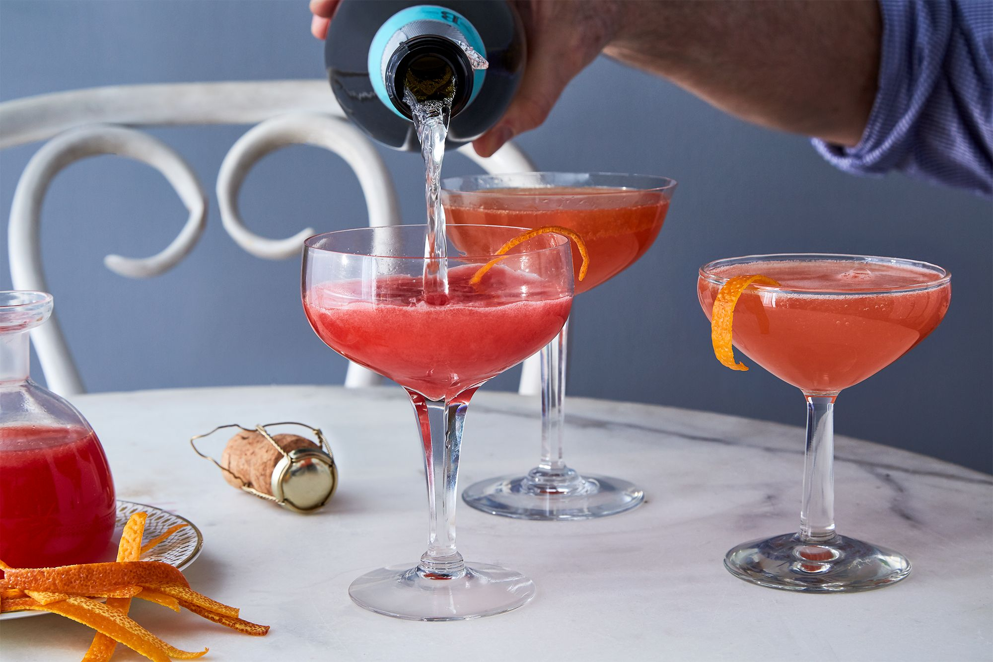 Blood Orange French 75 Image