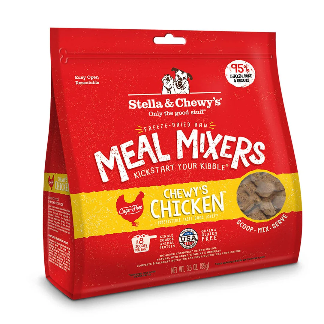 Chewy's Chicken Meal Mixers For Dogs Image