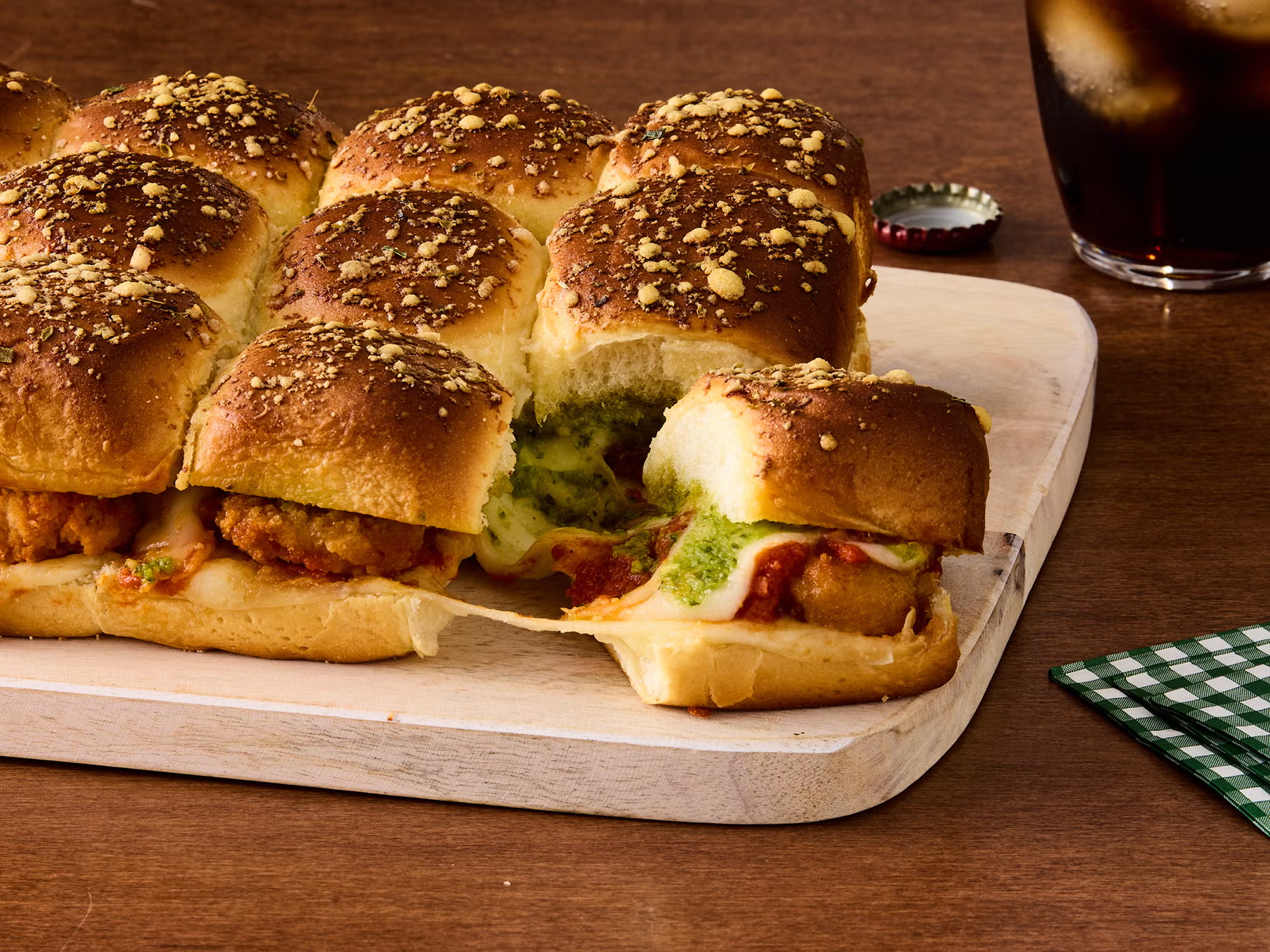Pull-Apart Chicken Parm Sliders Image