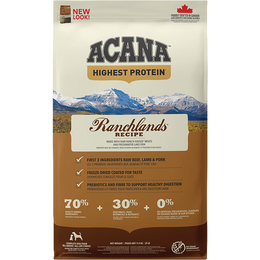 Image for ACANA Highest Protein Ranchlands Recipe Dog Food