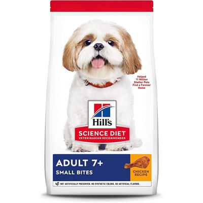 Senior Dog Small Bites Chicken Meal Barley & Rice Image