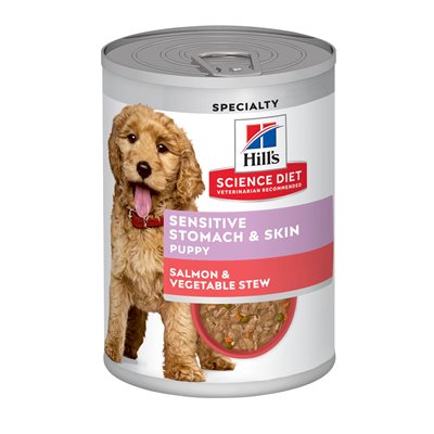 Puppy Sensitive Stomach & Skin Salmon & Vegetable Stew Image