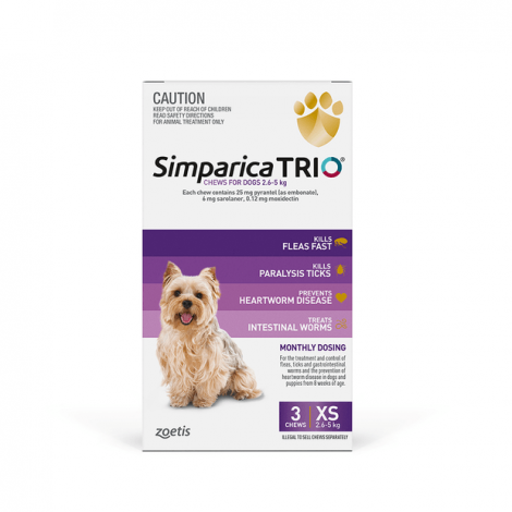Image for Simparica Trio Purple