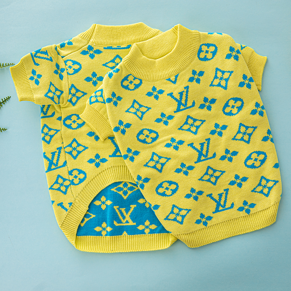 LV Yellow Sweater Image 2