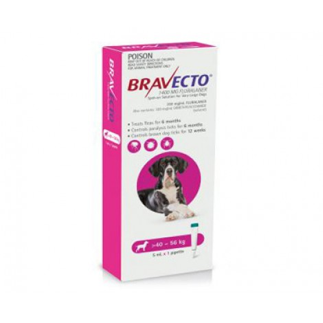 Bravecto Spot On for Extra Large Dogs Pink Image
