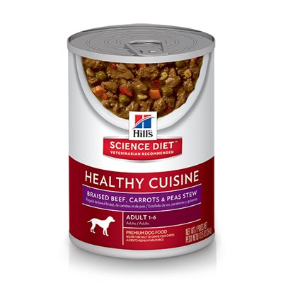 Healthy Cuisine Dog Beef Carrots & Peas Image 0