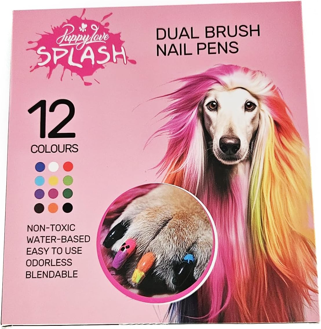 Image for Dual Brush Nail Pens