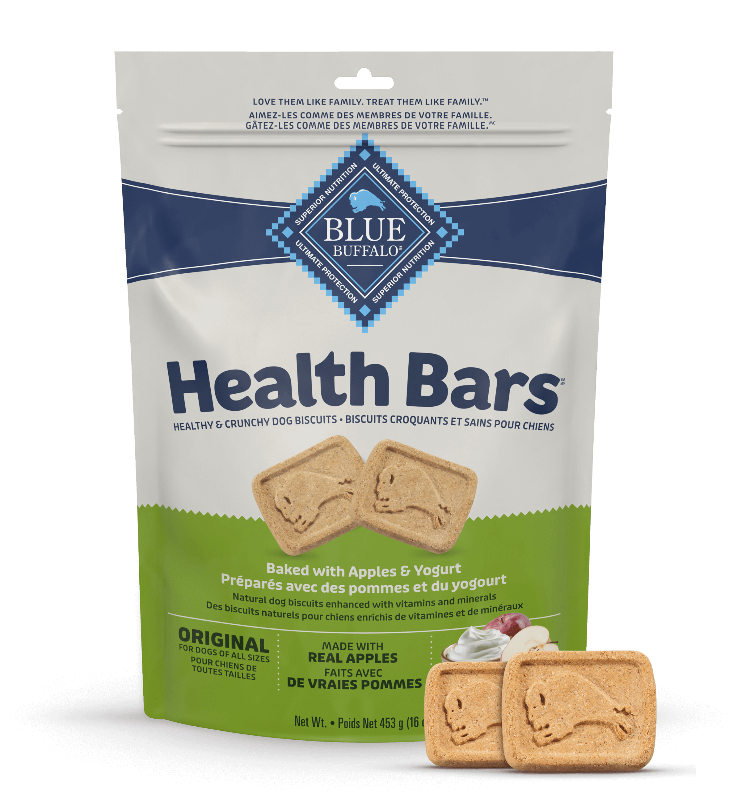 Health Bars with Apples & Yogurt Image