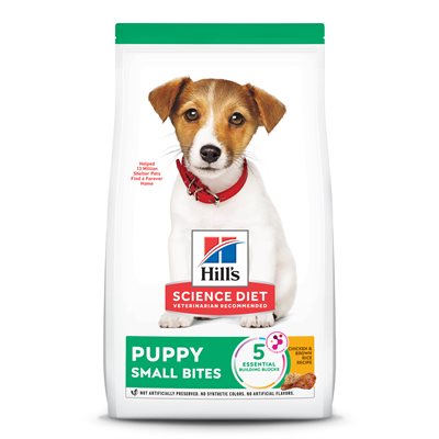 Puppy Small Bites Chicken & Brown Rice Image 0