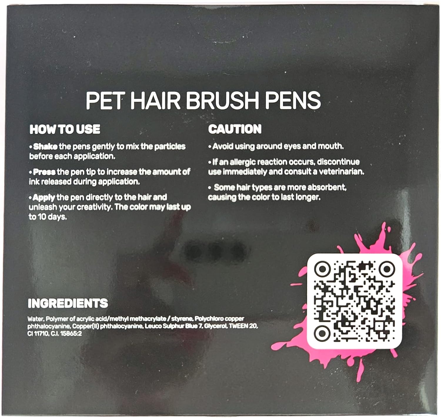 Pet Hair Brush Pens Image 1