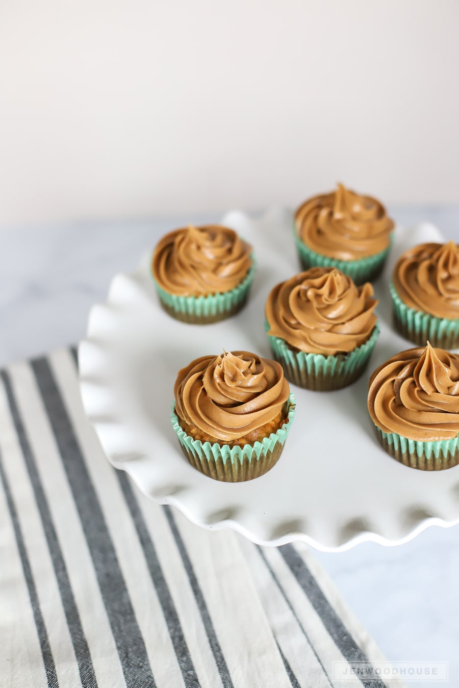 Peanut butter banana pup cake Image