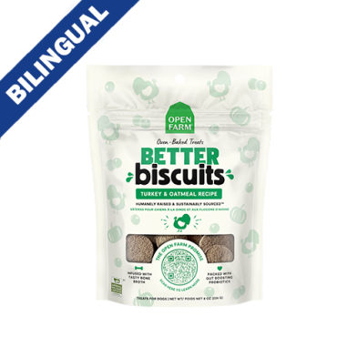 Better Biscuits Turkey & Oatmeal Recipe Oven Baked Dog Treats Image