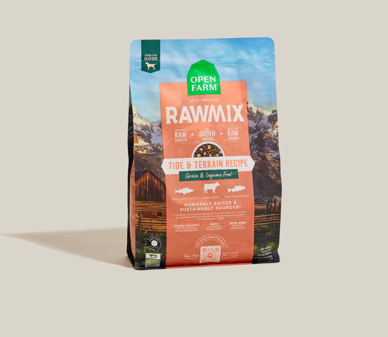 RawMix Tide & Terrain Freeze-Dried Raw Morsels Freeze-Dried Dog Food Image 0