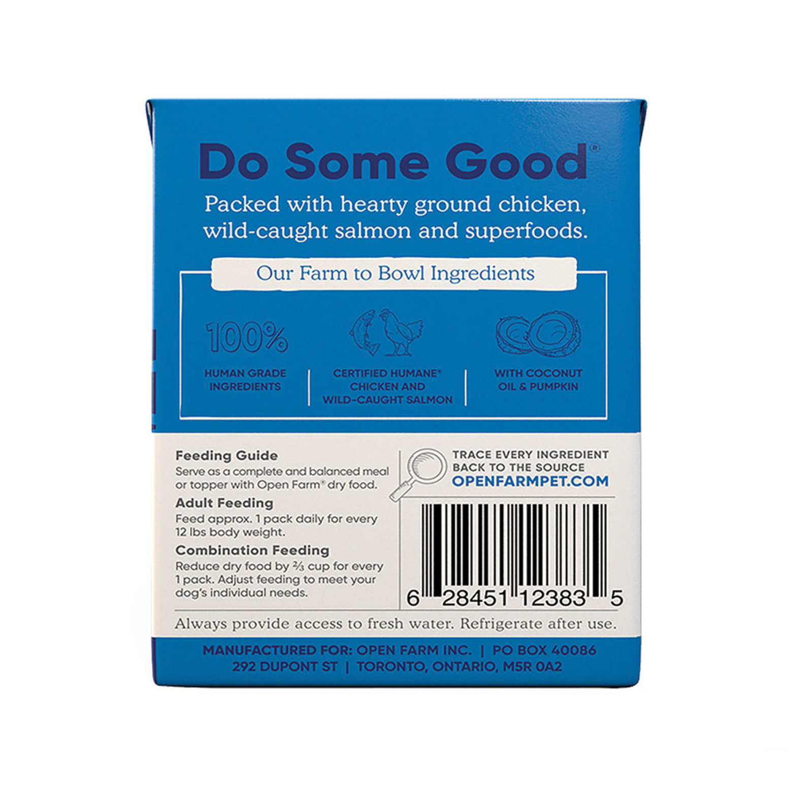 Chicken & Salmon Rustic Stew Wet Dog Food Image 1