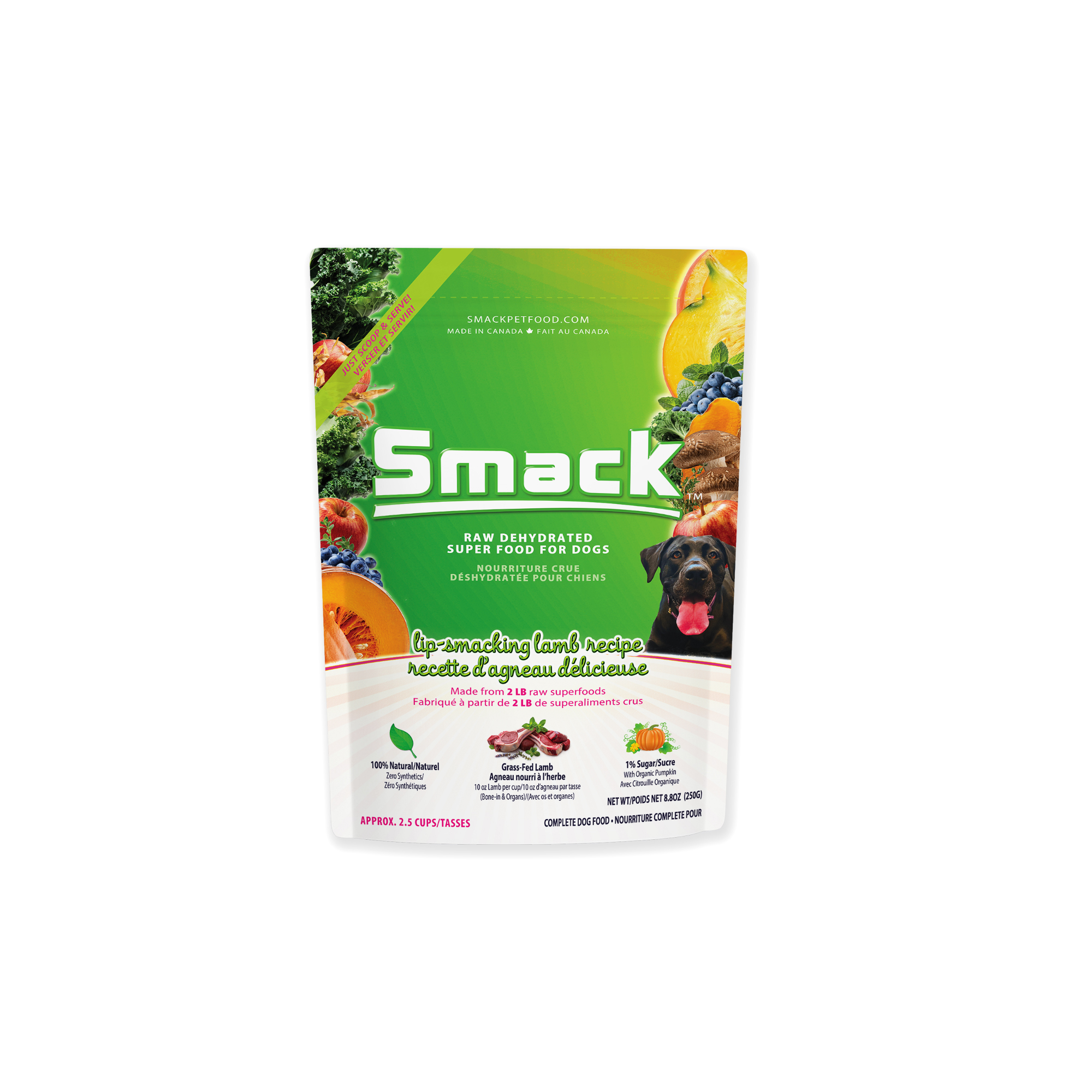 Smack Lip Smacking Lamb Recipe Dog Food Image