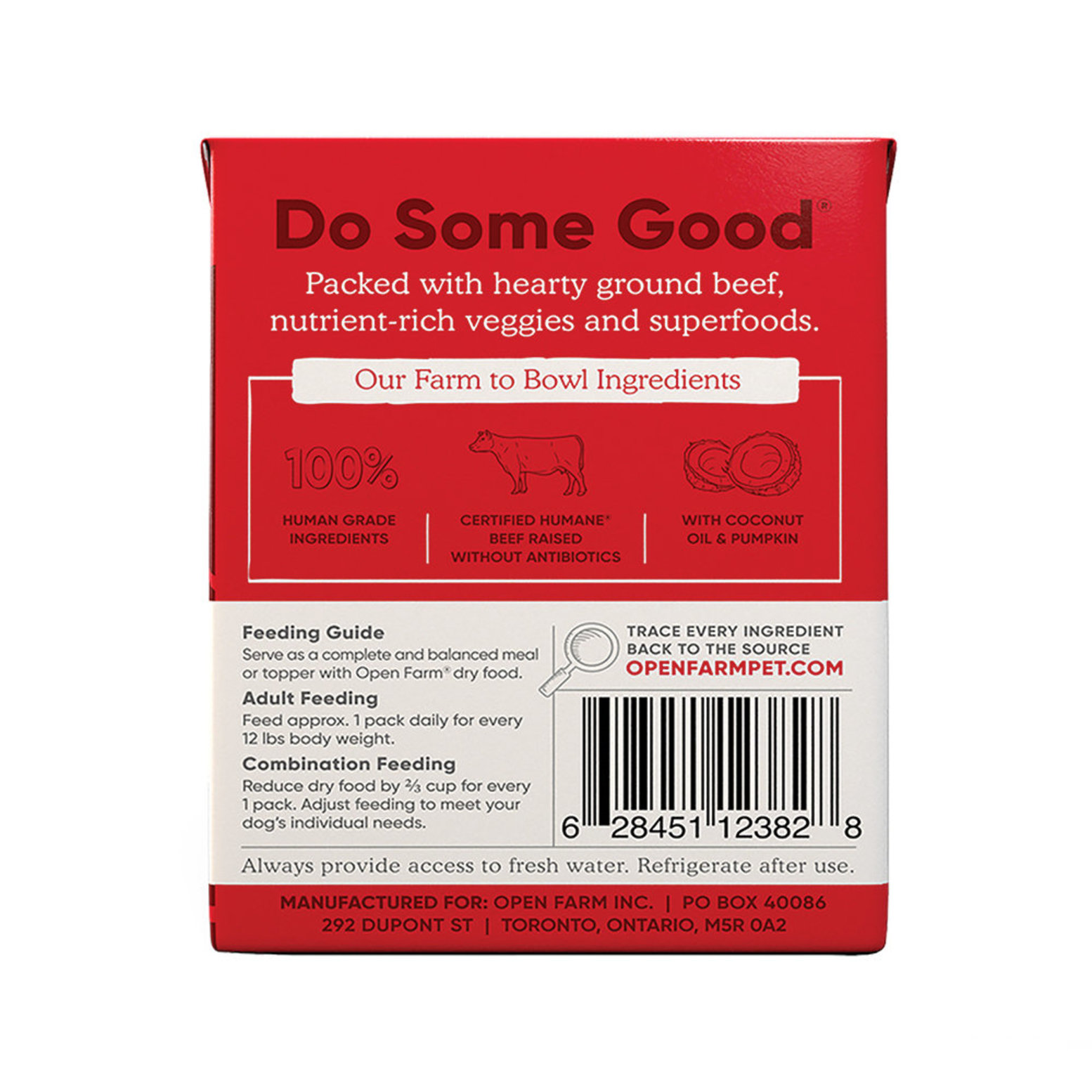 Grass-Fed beef Rustic Stew Wet Dog Food Image 1