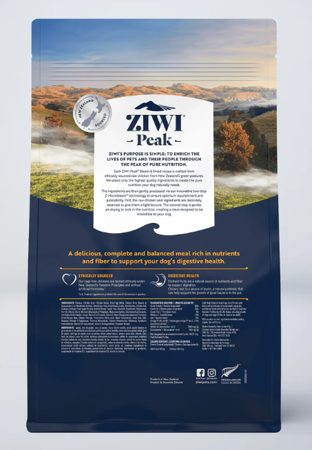 Ziwi Steam dried Chicken with Orchard Fruits Recipe Image 2