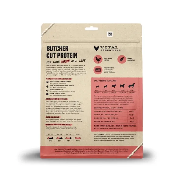 Freeze-Dried Raw Chicken Entree Dog Food Mini Nibs Image 1