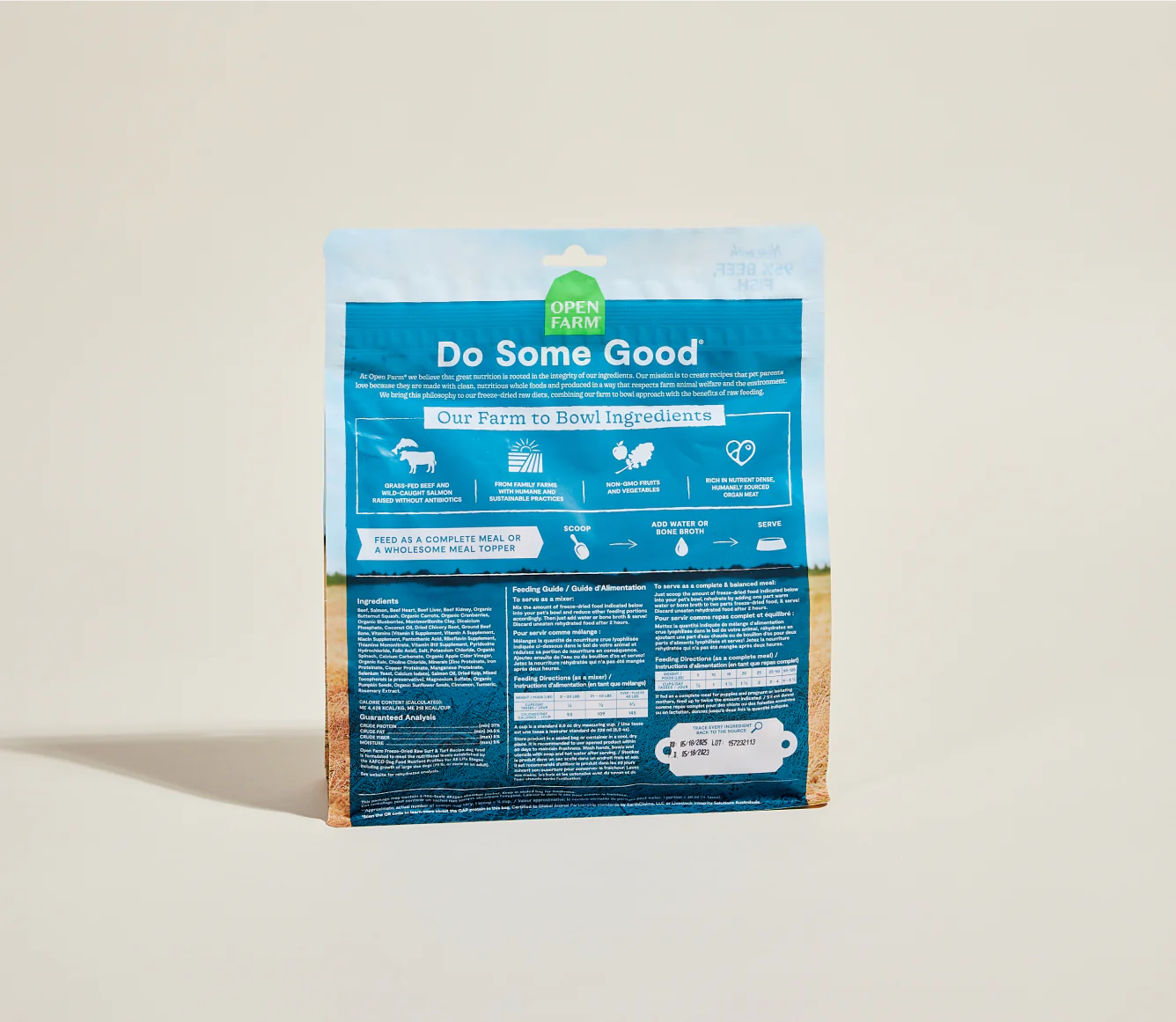 Surf & Turf Freeze-Dried Raw Dog Food Image 3