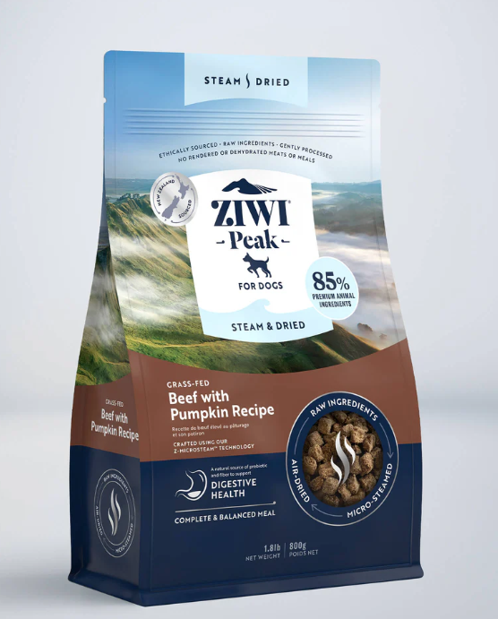 Ziwi Steam dried Beef with Pumpkin Recipe Image 0