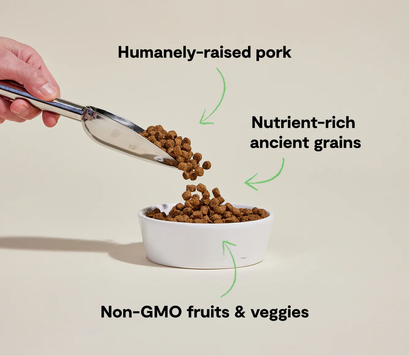 Farmer's Table Pork & Ancient Grains Dry Dog Food Image 2