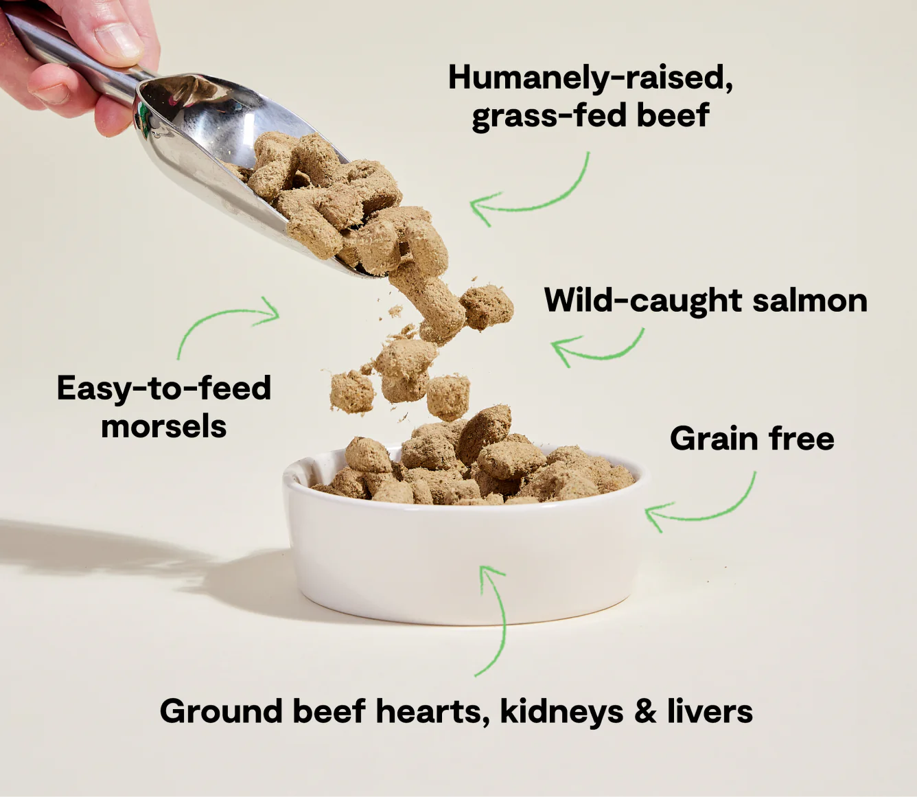Surf & Turf Freeze-Dried Raw Dog Food Image 2