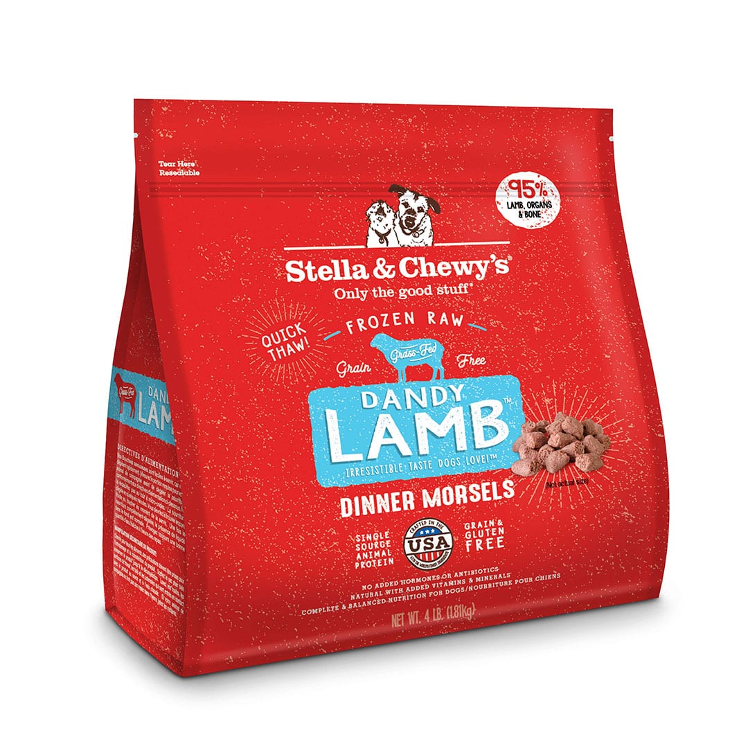 Dandy Lamb Recipe Frozen Raw Dinner Morsels Image