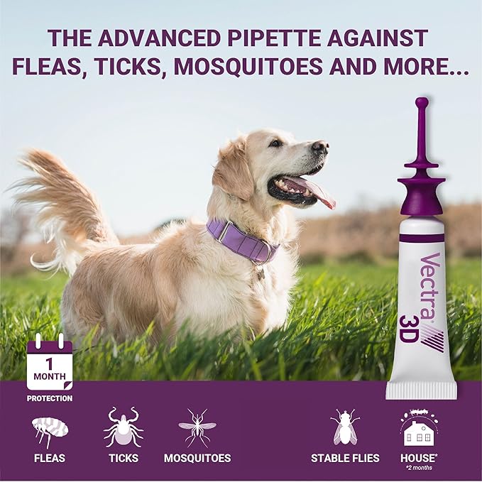 Vectra® 3D for Dogs 4.6kg to 9kg Image 1