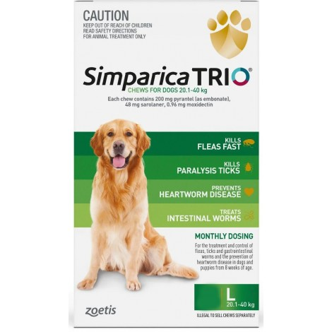 Image for Simparica Trio Green
