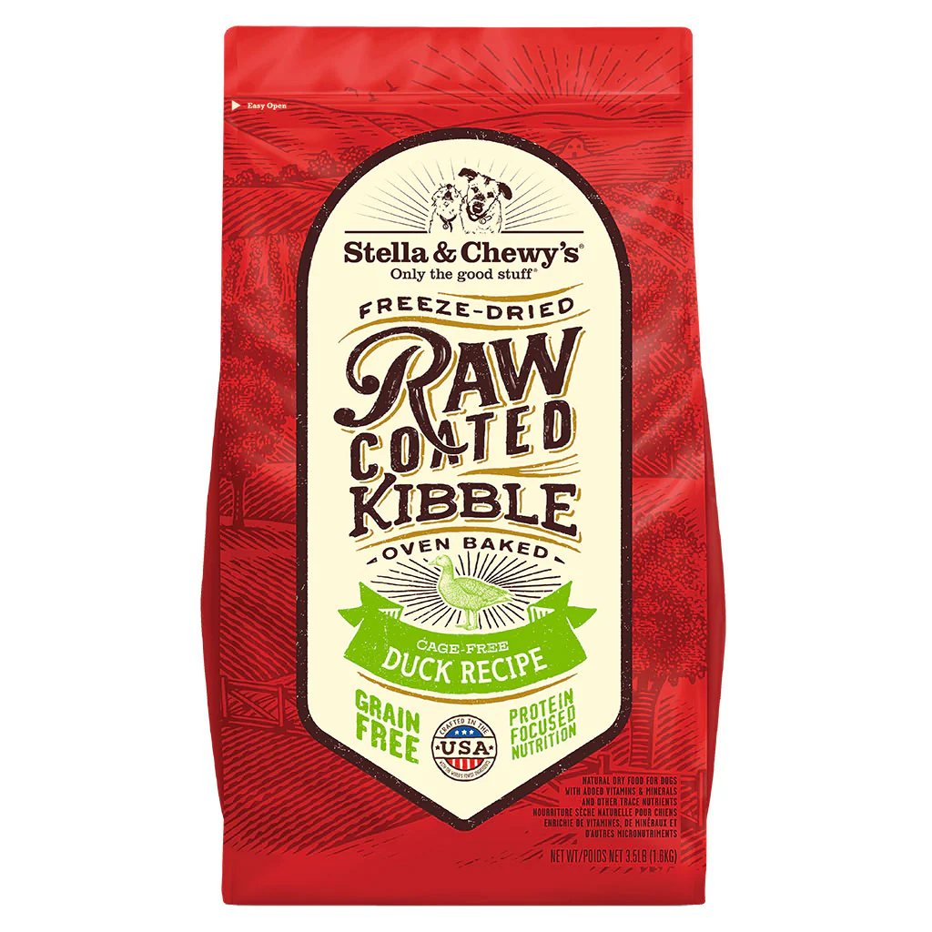 Cage-Free Duck Raw Coated Kibble Dry Dog Food Image