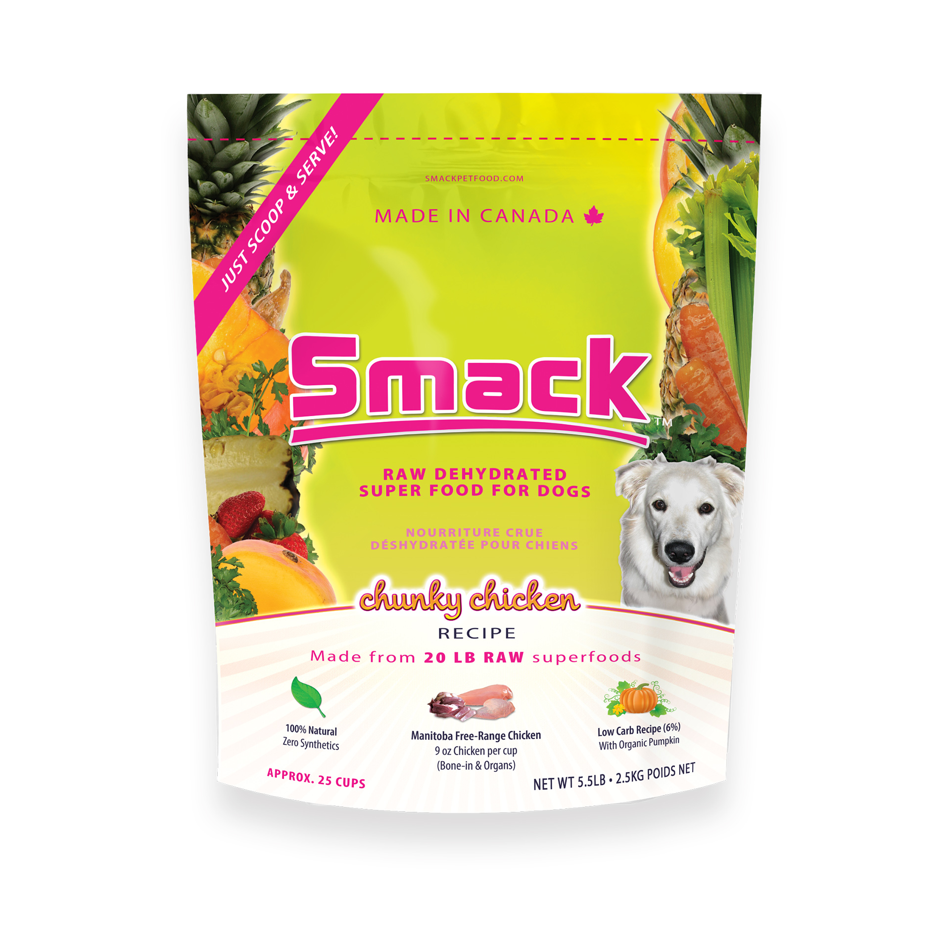 Smack Chunky Chicken Recipe Dog Image