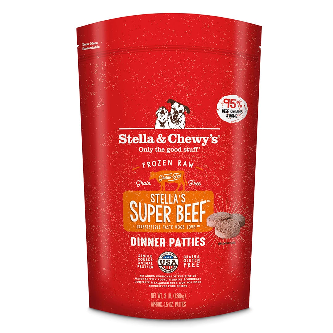 Stella's Super Beef Recipe Frozen Raw Dinner Patties Image