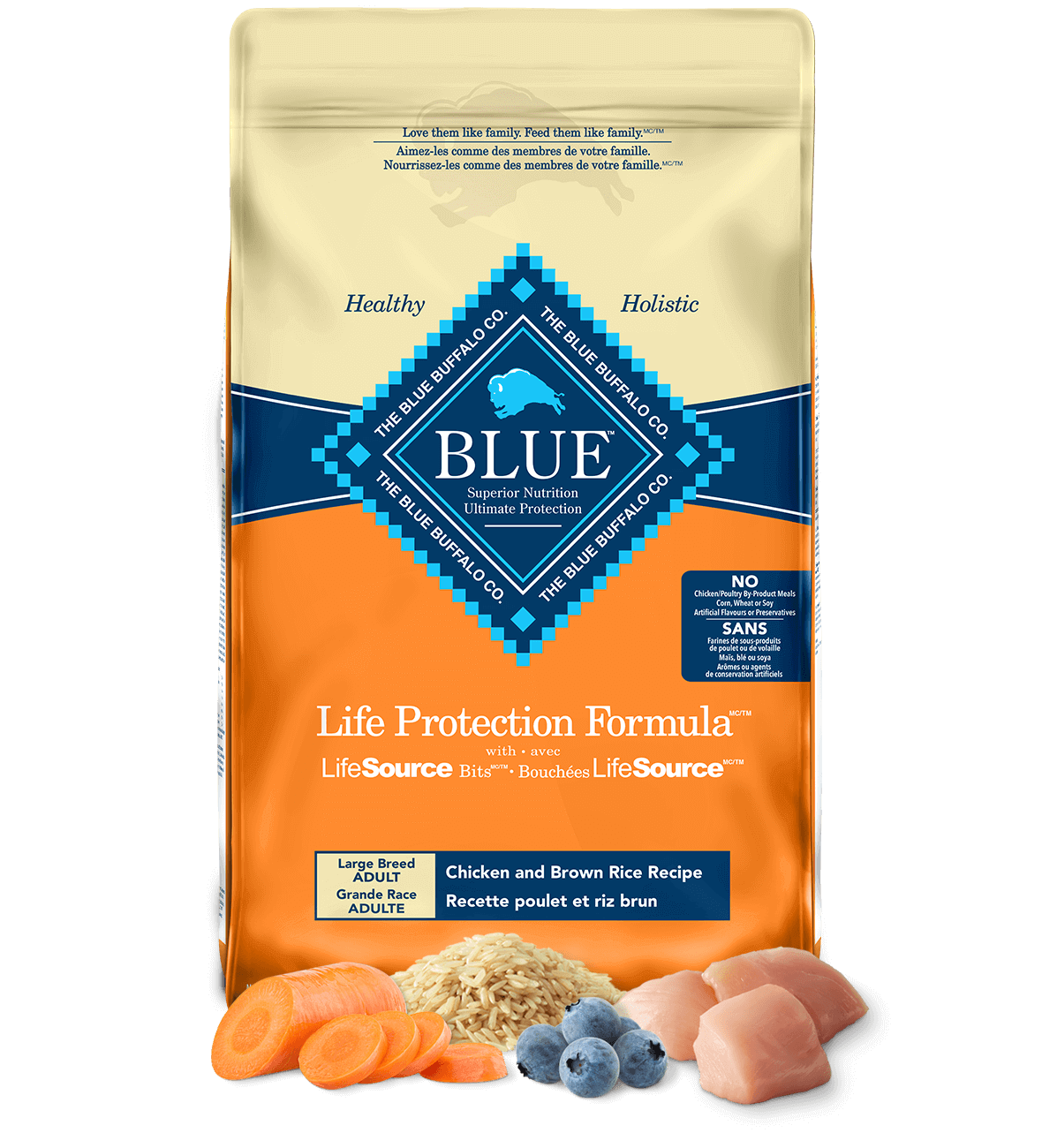 Life Protection Large Breed Adult Dog Chicken Image