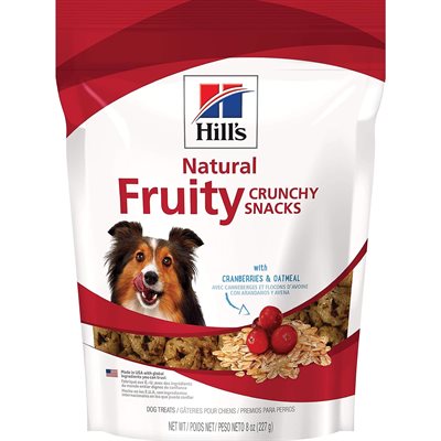 Natural Fruity Snacks Crunchy Dog Treats Cranberries Oatmeal Image