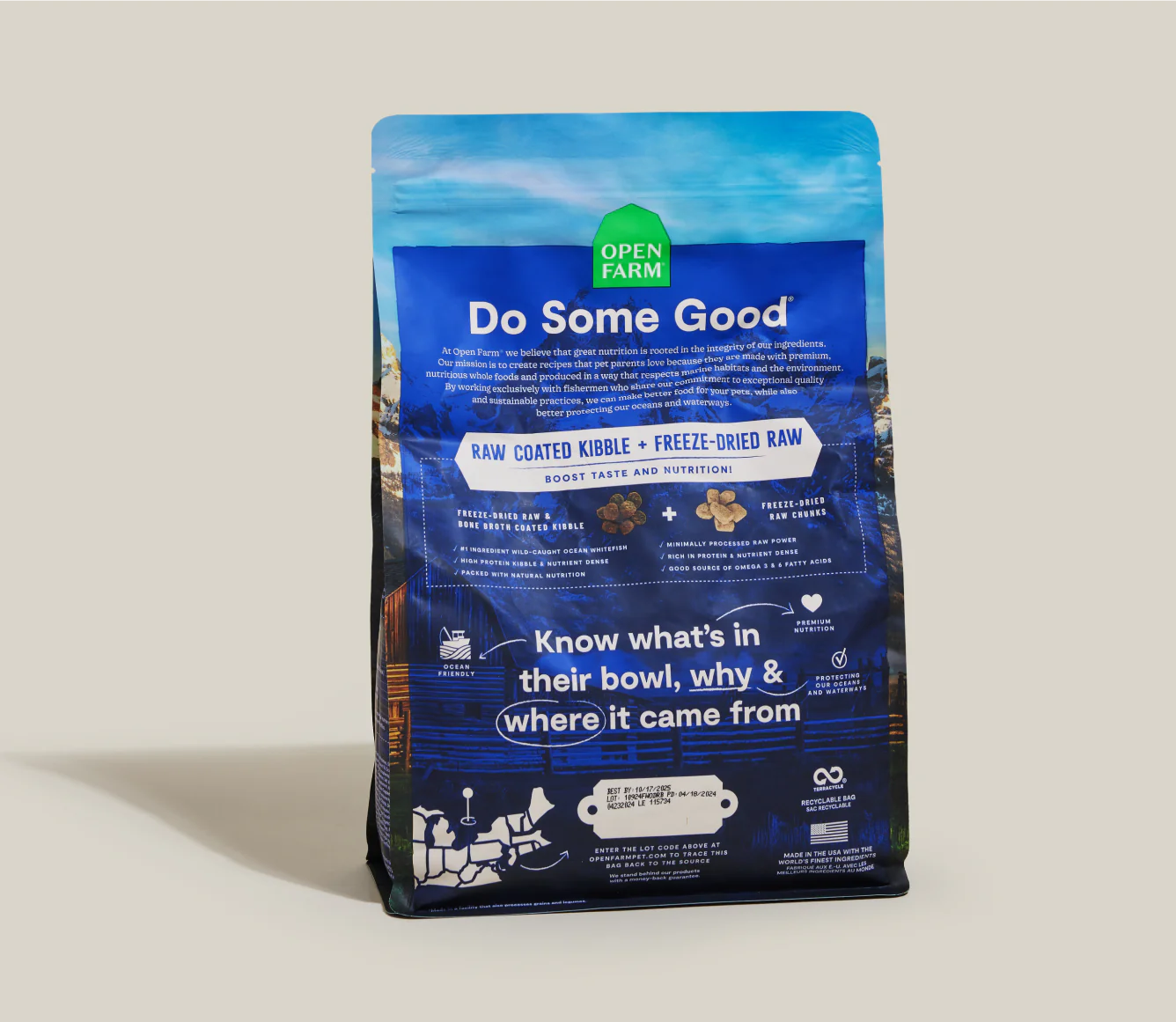RawMix Wild Ocean Recipe Grain & Legume Free Dry Dog Food Image 3