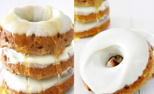 Apple cinnamon donuts Image