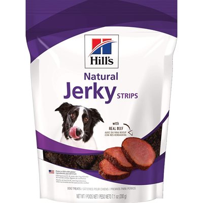 Natural Jerky Strips with Real Beef Dog Treats Image